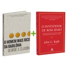 Kit 2livros, O Homem mais Rico da Babilônia + O Investidor de Bom Senso, Clássico Sobre como Multiplicar Riqueza e Solucionar Problemas Financeiros Kit 2livros, O Homem mais Rico da Babilônia + O Investidor de Bom Senso, Clássico Sobre como Multiplicar Riqueza e Solucionar Problemas Financeiros