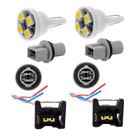 Kit 2soquete+ 2conector+ 2lâmpada T10 Pingo Led Linha Fiat Kit 2soquete+ 2conector+ 2lâmpada T10 Pingo Led Linha Fiat
