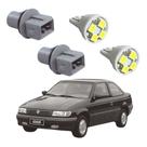 Kit 2soquete E 2lâmpada Led T10 Pingão Volkswagen Logus 1993