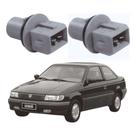 Kit 2soquetes De Farol Lanterna T10 Volkswagen Logus 1993