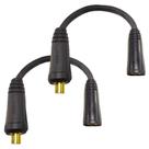 Kit 2un Adaptador para Conector Engate Rápido para Inversora de Solda 13mm Para Engate Rápido 9mm Kit 2un Adaptador para Conector Engate Rápido para Inversora de Solda 13mm Para Engate Rápido 9mm