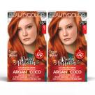 Kit 2un Coloração Beautycolor Kit 76.44 Ruivo Absoluto