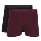 Kit 2UN Cueca Boxer Algodão Elastano Elastico Acetinado Lupo