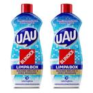 Kit 2un De Detergente Limpa Box Blindex Uau 200ml Cada