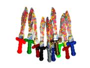 Kit 2un Espada Pirata com Balinhas 30gr Candy Toy