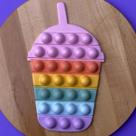 KIT (2un) Forma de Acetato para Chocolate (3 partes) POPIT MilkShake cod 10274 BWB