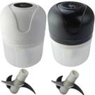 Kit 2Un Mini Multiprocessador Triturador Alho Cebola Legumes Doméstico USB Elétrico