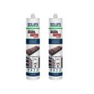 Kit 2un Silicone Selante Profissional Neutro Incolor 280g