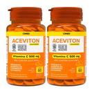 Kit 2Un Vitamina C Aceviton Imunidade 60 Comprimidos - Cimed Kit 2Un Vitamina C Aceviton Imunidade 60 Comprimidos - Cimed