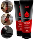 Kit 2und Lubrificante Hot Beijável Intt Efeito Quente Morango 50ml