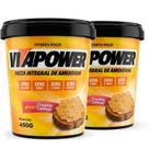 Kit 2und Pasta Integral de Amendoim Crocante VITAPOWER 450g