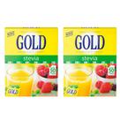 Kit 2uni Gold Adoçante Stevia em Pó 50X6mg - Gold