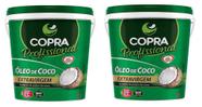 Kit 2uni Óleo de Coco Extravirgem Balde 3,2kg - Copra Kit 2uni Óleo de Coco Extravirgem Balde 3,2kg - Copra