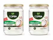 Kit 2uni Óleo de Coco sem sabor 500ml - Copra Kit 2uni Óleo de Coco sem sabor 500ml - Copra