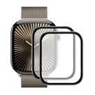 Kit 2uni. película de proteção para Apple Watch S10 42mm