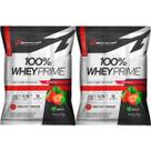 Kit 2X 100% Whey Prime - 900g Refil Morango - BodyAction
