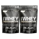 Kit 2x 100% Whey Protein Concent. Refil 900G Nutrex Research