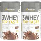 Kit 2X 3 Whey Top Taste - 900g Chocolate - Body Action