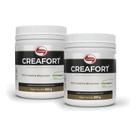 kit 2x 300g Creafort Creatina Creapure Alta Pureza Vitafor Sem Sabor