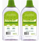 Kit 2x Adoçante Stevia 100ml 100% Natural Não Amarga