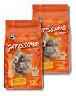 Kit 2x areia gatissimo 12kg
