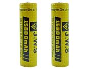 Kit 2x Bateria JWS 18650 15800mAh 4.2V com Chip de Proteção - Sem Efeito Memória