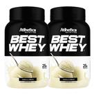Kit 2x Best Whey Proteina Isolado Baunilha 900g - Atlhetica
