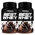 Kit 2x Best Whey Proteina Isolado Brownie 900g - Atlhetica