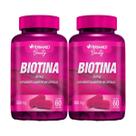 Kit 2X Biotina 45mcg - 60 Cápsulas - Herbamed