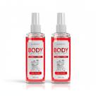 Kit 2x Body Splash Desodorante Colônia Cabelo e Corpo Las Vegas 200ml MaryLife
