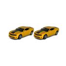 Kit 2x Brinquedo Camaro Colecionável Amarelo - AP TOYS