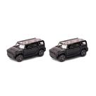 Kit 2x Brinquedo Camionete Hammer Preta - AP TOYS