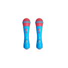 Kit 2x Brinquedo Microfone Musical Infantil Azul - AP TOYS
