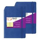 Kit 2x Caderneta Smart 14X21cm 96 Fls Pautadas Azul Kit 2x Caderneta Smart 14X21cm 96 Fls Pautadas Azul