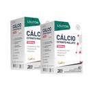Kit 2x Cálcio Citrato Malato 60 Comprimidos Lauton Nutrition