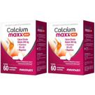 KIT 2X CALCIUM MAXX MDK ( Cálcio Citrato Malato + Magnésio + Vitaminas D3 e K2) 60 comprimidos - Maxinutri
