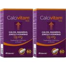 Kit 2X Calcivitam 600mg 60 Cápsulas - Herbamed
