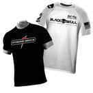 Kit 2x Camisa Branca Black Skull + Camisa Preta Integralmedica