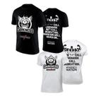 Kit 2x Camiseta Preta e Branca Integralmédica Modelo Darkness
