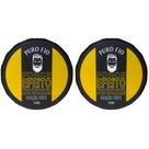 Kit 2x Cera Modeladora Masculina Puro Fio 120g Fixação Forte Pasta Modeladora Profissional