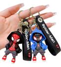 Kit 2x Chaveiro 3d Homem Aranha Personagem Hip Hop Coleção Chave Carro Anime