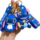 Kit 2x Chaveiros 3d Lilo & Stitch Personagem Coleção Chave Carro Bolsa Presente