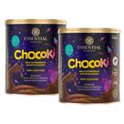 Kit 2x Chocoki Achocolatado Vitaminado - 300g cada - Essential Nutrition