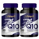 Kit 2x Coenzima Q10 Ubiquinol 200mg Forma Ativa 180 Capsulas 180 Doses