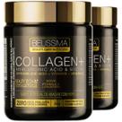 Kit 2x Colágeno Collagen Plus 264g Belíssima Abacaxi Hortelã