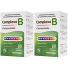 KIT 2X Complexo B concentrado 60 comprimidos - Maxinutri