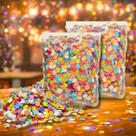 Kit 2x Confete Carnaval 100g Colorido Festa Folia Decoração