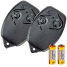 Kit 2x Controle Remoto Hcs Motor Central Rossi 433Mhz Rolling Code