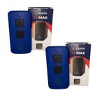 Kit 2x controle remoto para portões tx max azul garen Kit 2x controle remoto para portões tx max azul garen