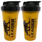 Kit 2X Coqueteleira Amarela 600ml - Leader Nutrition Kit 2X Coqueteleira Amarela 600ml - Leader Nutrition